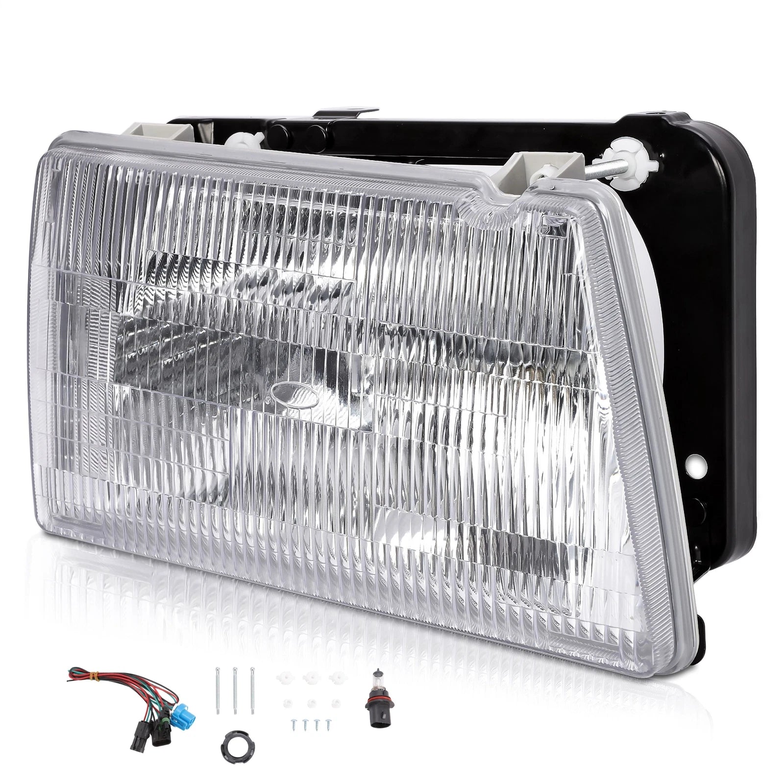 Headlight Headlamp w/Bulb Passenger Side RH for Peterbilt 375 385 (1999–2008)