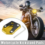 Motorcycle Kickstand Side Pad Gold Tone for Honda Monkey 125 (2018-2023)