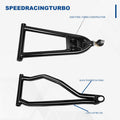 4X Front Left & Right Upper Lower Control A-Arms for Polaris RZR S 800 (2009–2014)