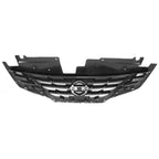 Chrome Frame Meshed Insert Grille w/Badge Slot for Nissan Altima Coupe (2010–2013)