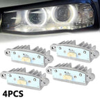 4X LED Headlight DRL Angel Eye Module Ballast for BMW X3 (2009–2018)