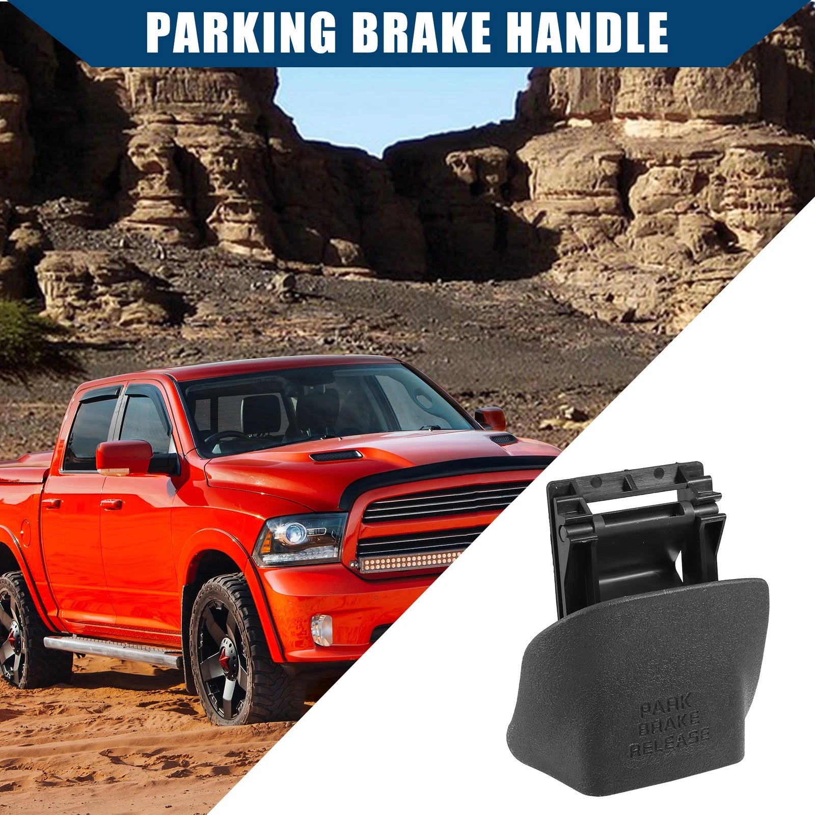 Inner Car Parking Brake Handle for Dodge Ram 1500 (1998–2001) RU38LAZAA