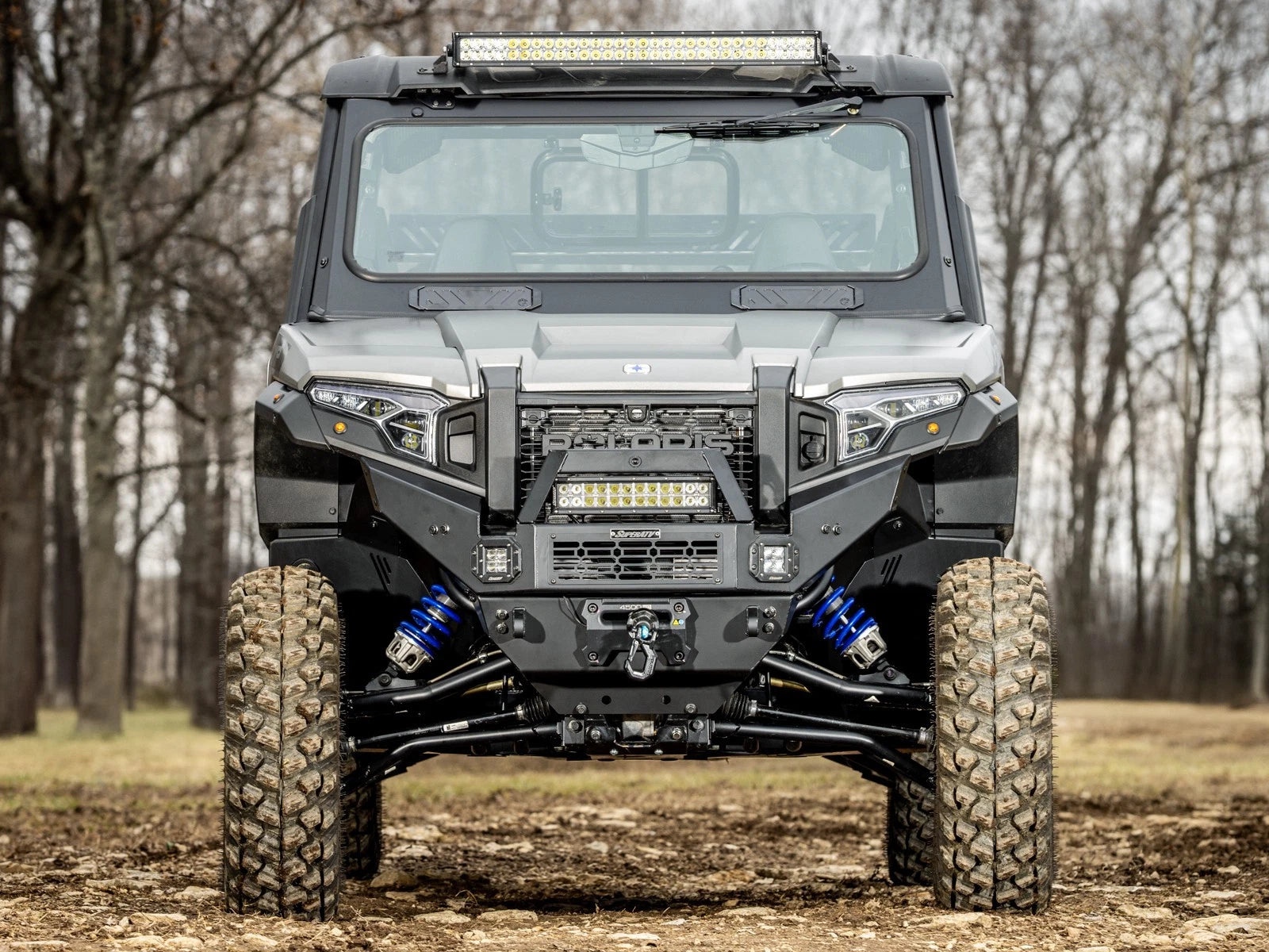 Winch-Ready Front Bumper for Polaris Xpedition (See Fitment)