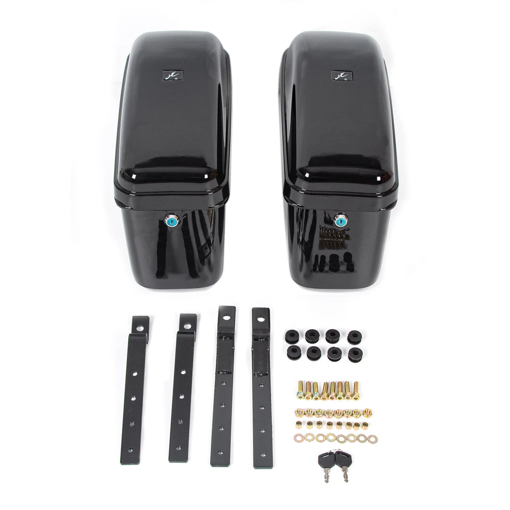 Hard Saddlebags for Harley Davidson Softail Dyna
