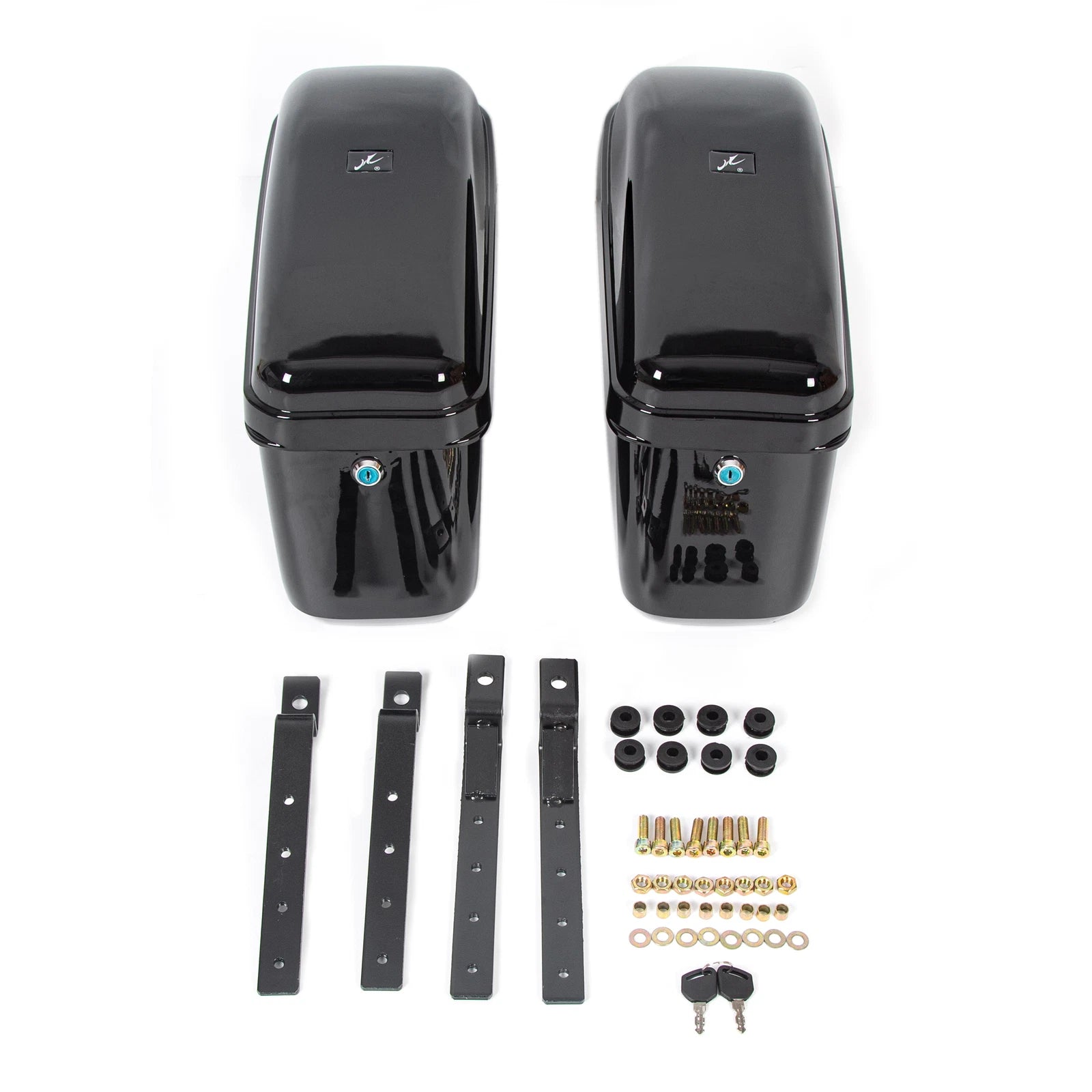 Hard Saddlebags for Harley Davidson Softail Dyna