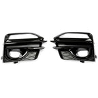 Set of 2 Front Bumper Fog Light Cover Bezel Trim for Infiniti Q50 (2014–2017) LH & RH
