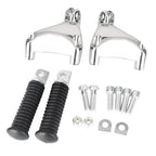 Passenger Foot Pegs Mounting Kit for Harley Sportster XL 883 1200 (14-15)