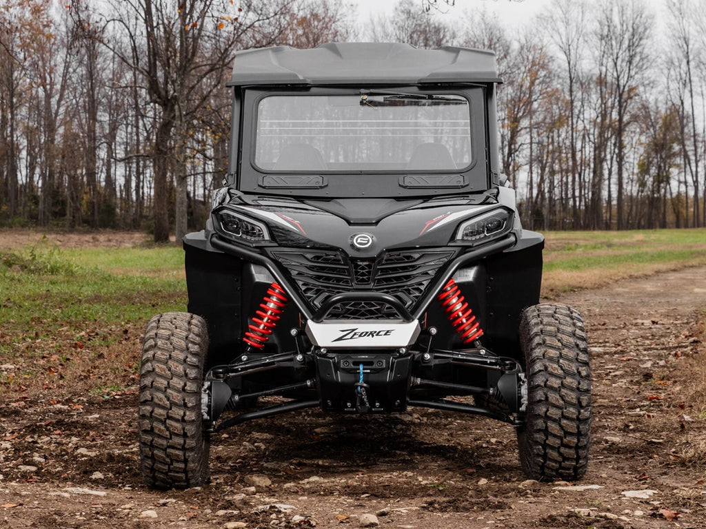 SuperATV Glass Windshield with Wiper & Vents for CFMoto ZForce 950 Trail (2023+)