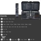 40-in-1 Magnetic Screwdriver Set for Automotive Repair Tasks