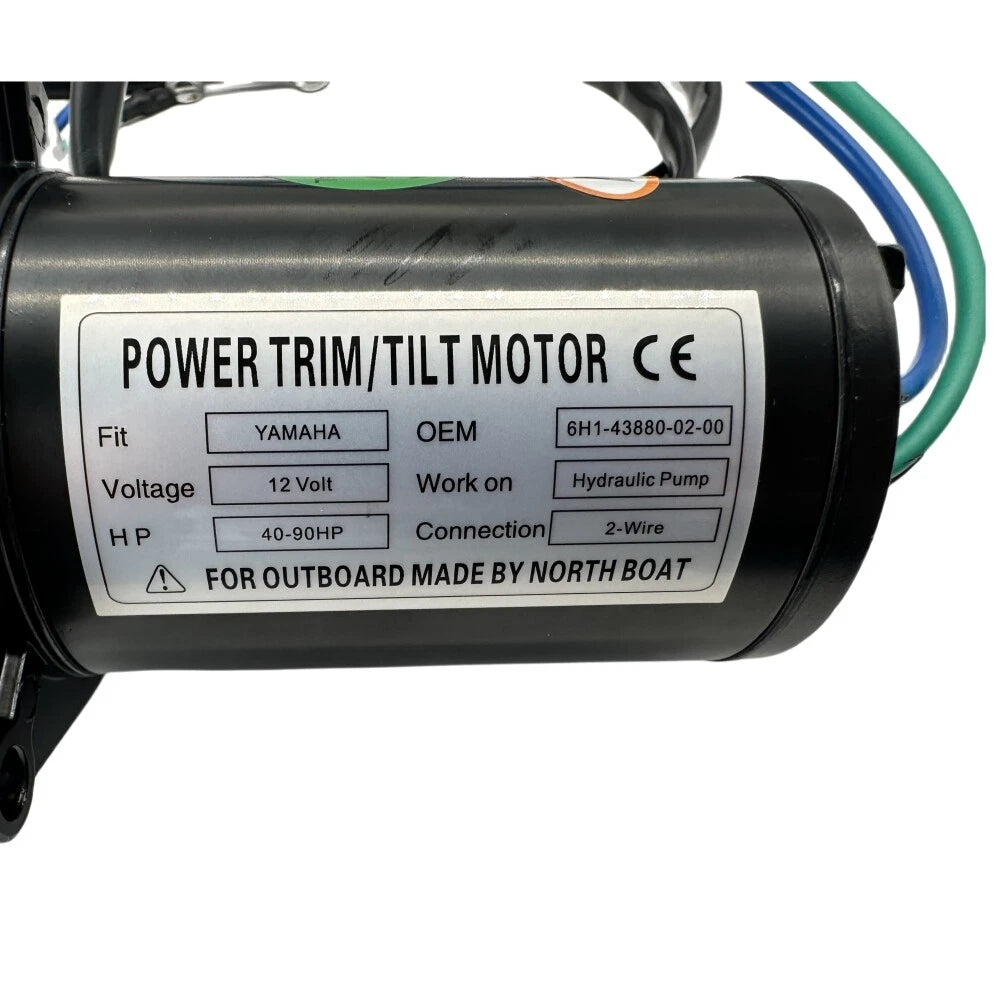 Tilt/Trim Motor for Yamaha Outboards 50HP 90HP (1992–1993) 6H1-43880-02