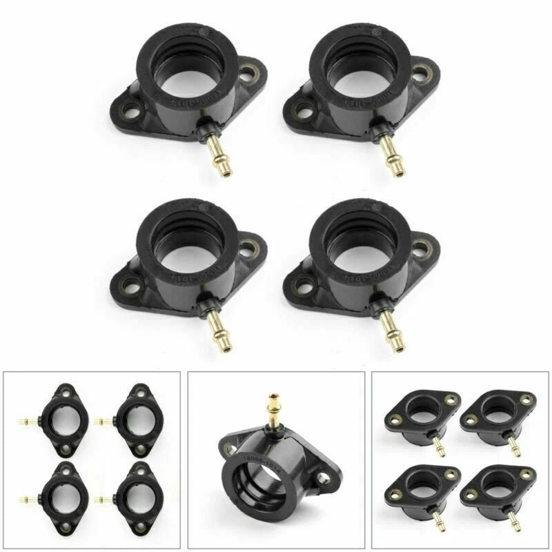 Intake Manifold Boots for Kawasaki Z 400 J Z 500 B Z 550 KZ 550 (1978–1983) 16065-1014