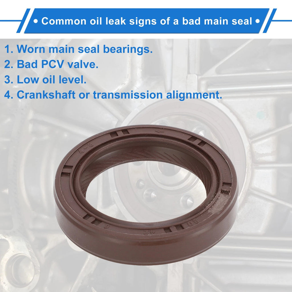 1Pc Front Crankshaft Oil Seal for Chevrolet Aveo (2004–2008) No. 96350161