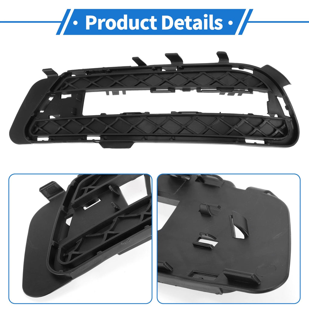 1 Pc Fog Light Grill for Mercedes-Benz E350 (2009–2016) No. 2128851523 Black