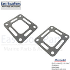 2PCS Exhaust Elbow Riser Gasket for MerCruiser (27-863726)