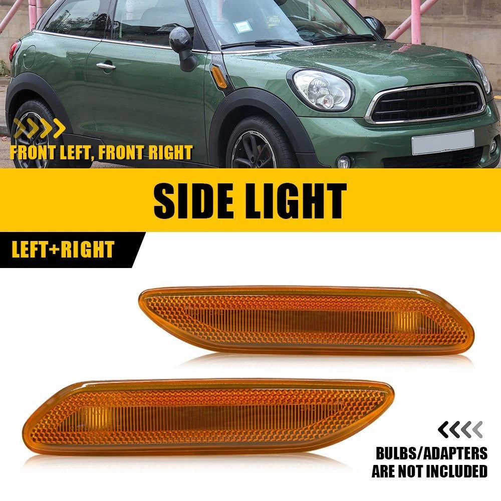 2X LED Side Marker Light for Mini Cooper Countryman R61 R60 (2011–2016)