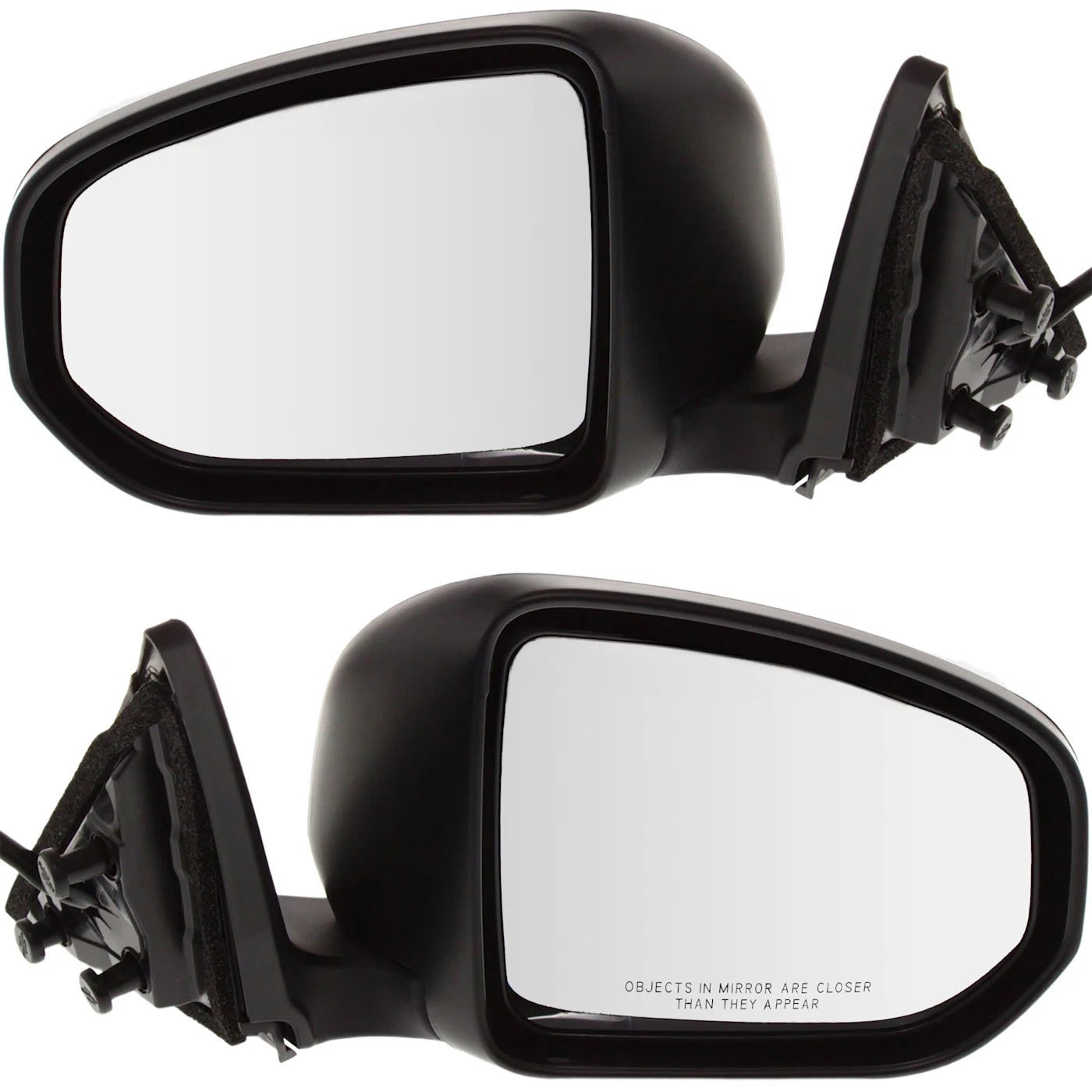 Power Mirror Pair for Nissan 370Z (2009–2017) Manual Folding Paintable