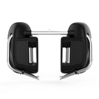 Matt Black Lower Vented Fairings & Engine Guard Bar for Harley Touring (2014–2024)