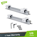 2X SBR16 Linear Shaft Rail Guide with 4 SBR16UU Sliders for Universal Use