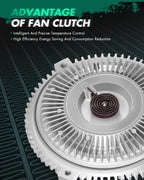 Engine Cooling Fan Clutch for BMW 330i 2001-2005, 328i 1996-2000