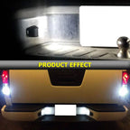 LED License Plate Lights for Nissan Titan, Xterra, Armada, Frontier (2007-2019)