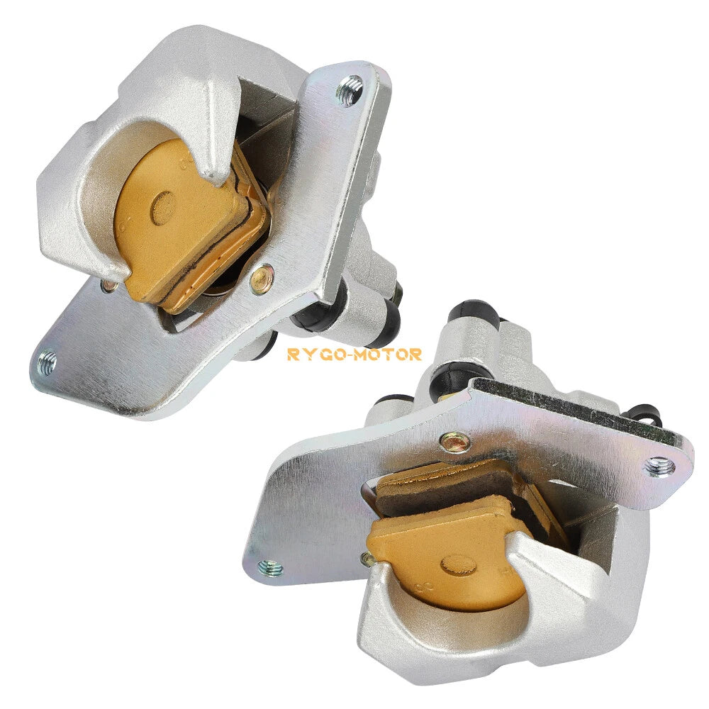 Set of 2 Front Brake Calipers W/Pads for Honda (45150-HP5-601, 45250-HP5-601)