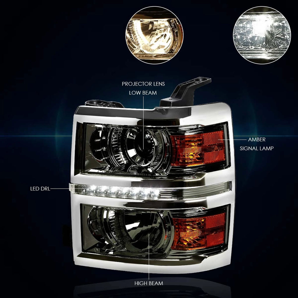 Clear Lens Front Bumper Fog Lights for Hyundai Genesis Coupe (2010–2012)