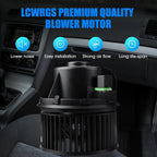 HVAC Blower Motor w/ Fan Cage 700272 for Ford Escape Focus (2012–2019)