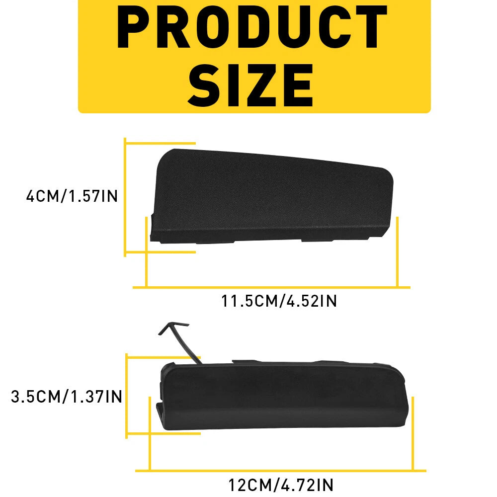 Set of 4 Tow Hook Eye Cover Caps for Toyota RAV4 (2019–2023)