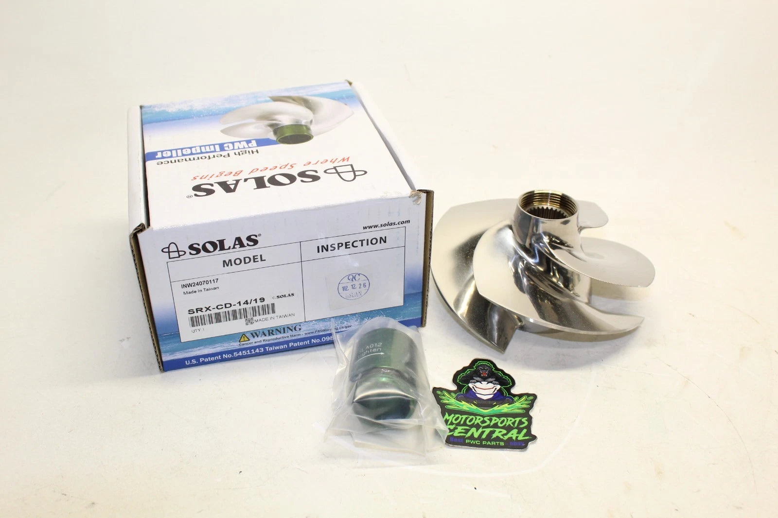 Solas Impeller SRX-CD-14/19 for Sea-Doo RXT RXP GTX 215 255 260 (159mm)