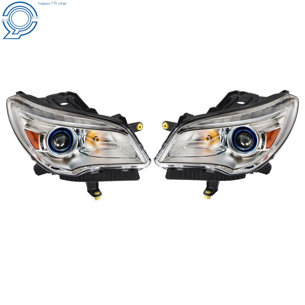 Headlight Set for Buick Enclave (2013-2017) HID Projector with LED DRL
