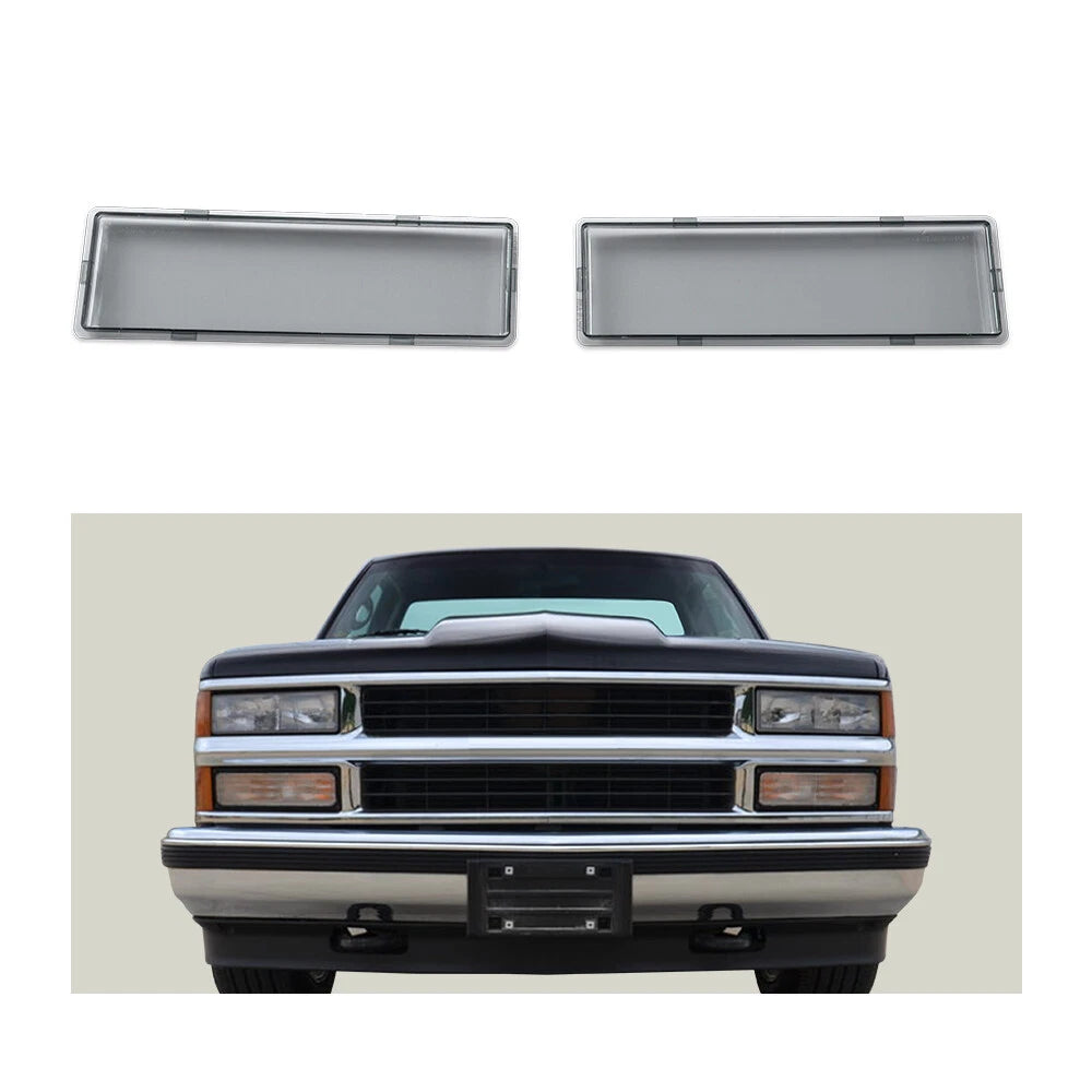 Headlight Replacement Lens for GMC C/K Sierra Suburban (1994–1998) Smoke