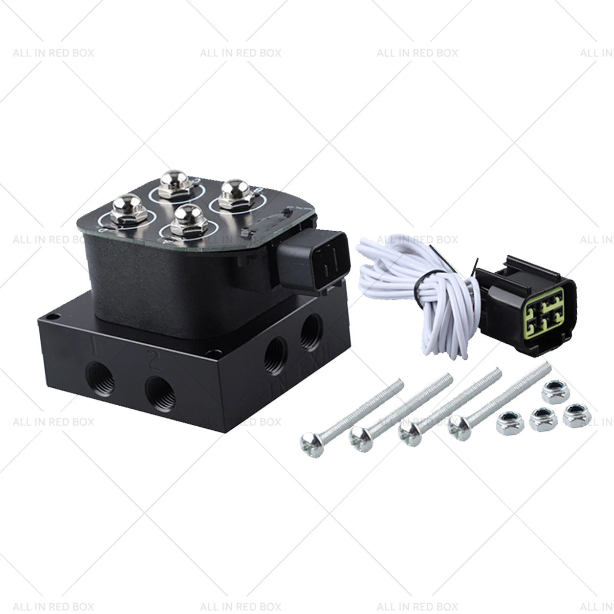Air Ride Suspension Manifold Valve Block for Universal 0-200 PSI 1/4