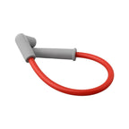 Spark Cable for Motorcycle Racing (Silica Gel Gray Red)