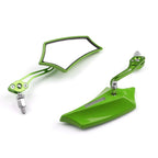 Rear View Mirrors 8mm 10mm for Motorcycle Chopper Cruiser Dirt Bike