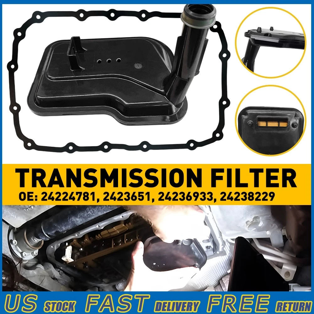 Automatic Transmission Fluid Filter Kit for Chevy GMC 6L90 6L50 6L80 (2010–2023)