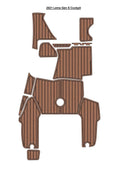 EVA Pads for Lema Gen S Cockpit Bow (2021) - Faux Teak Deck Mat