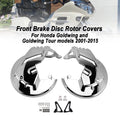 Front Brake Disc Rotor Covers for Honda Goldwing GL1800 F6B (2001–2015) Chrome