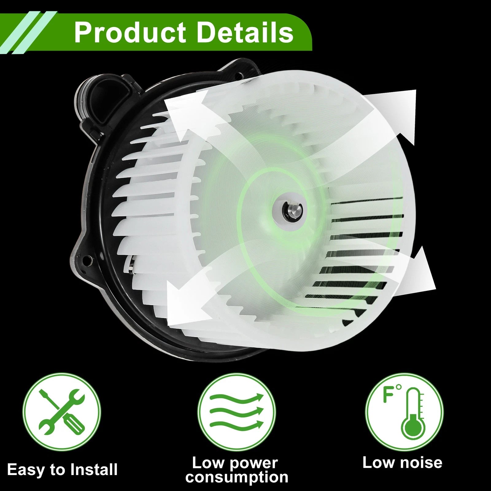 HVAC Blower Motor Assembly for Hyundai Accent (2003–2011) No. 971131E000