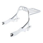 Chrome Two-Up Luggage Mount Rack for Harley Softail FXFB FXFBS (2018–2024)