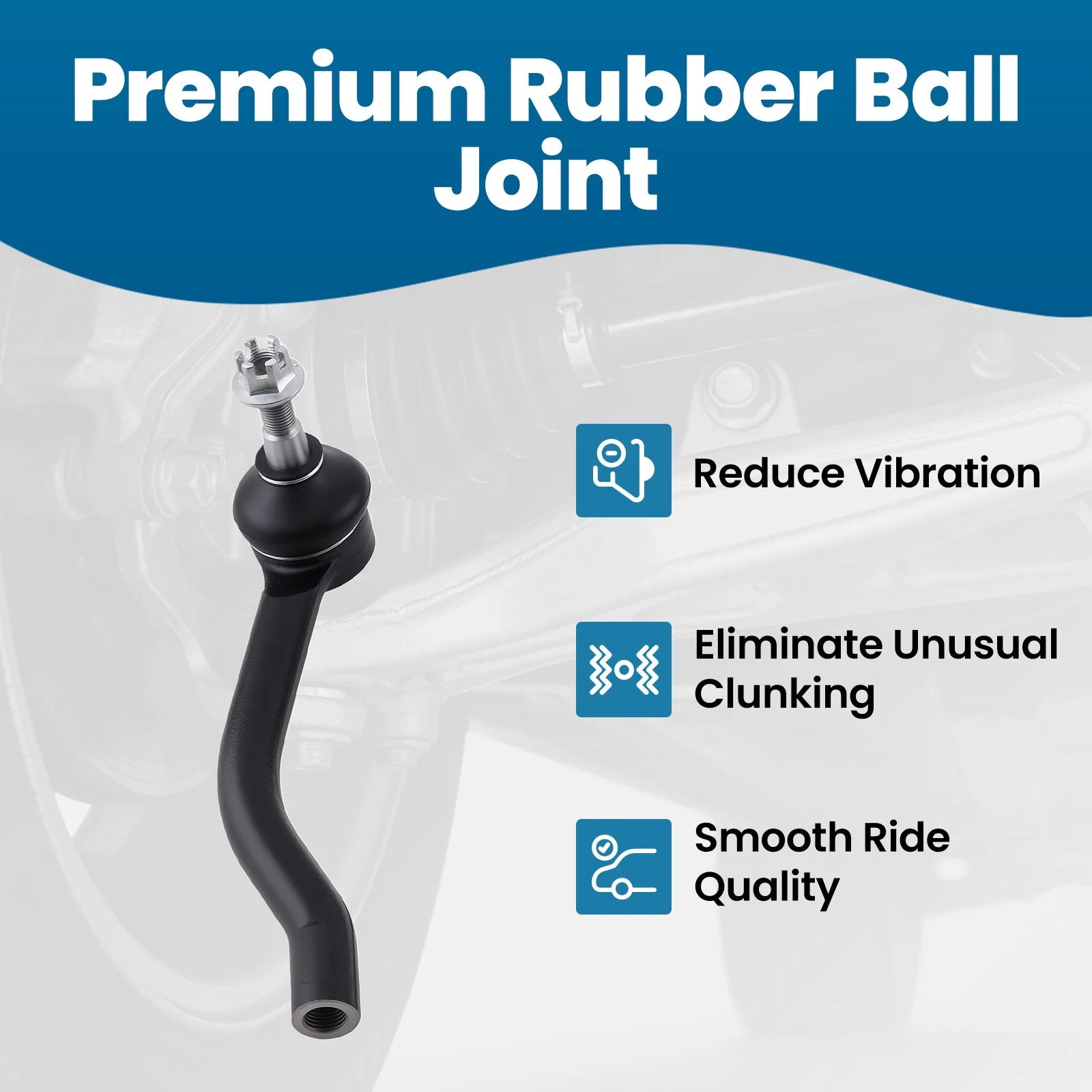 Front Inner Outer Tie Rod Kit for Nissan Maxima (2009–2014) 485219N00A