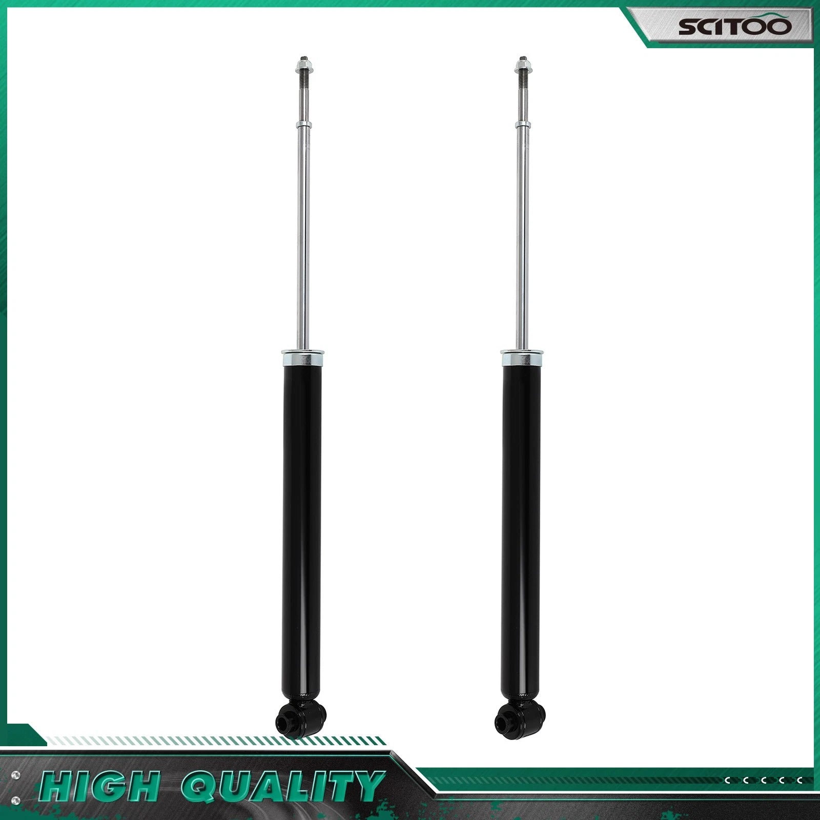 Rear Shock Gas Struts Suspension Pair for KIA Soul (2014–2018) RIO RIO5 (2006–2011)
