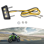 LED License Plate Light for Motorcycle (12V)