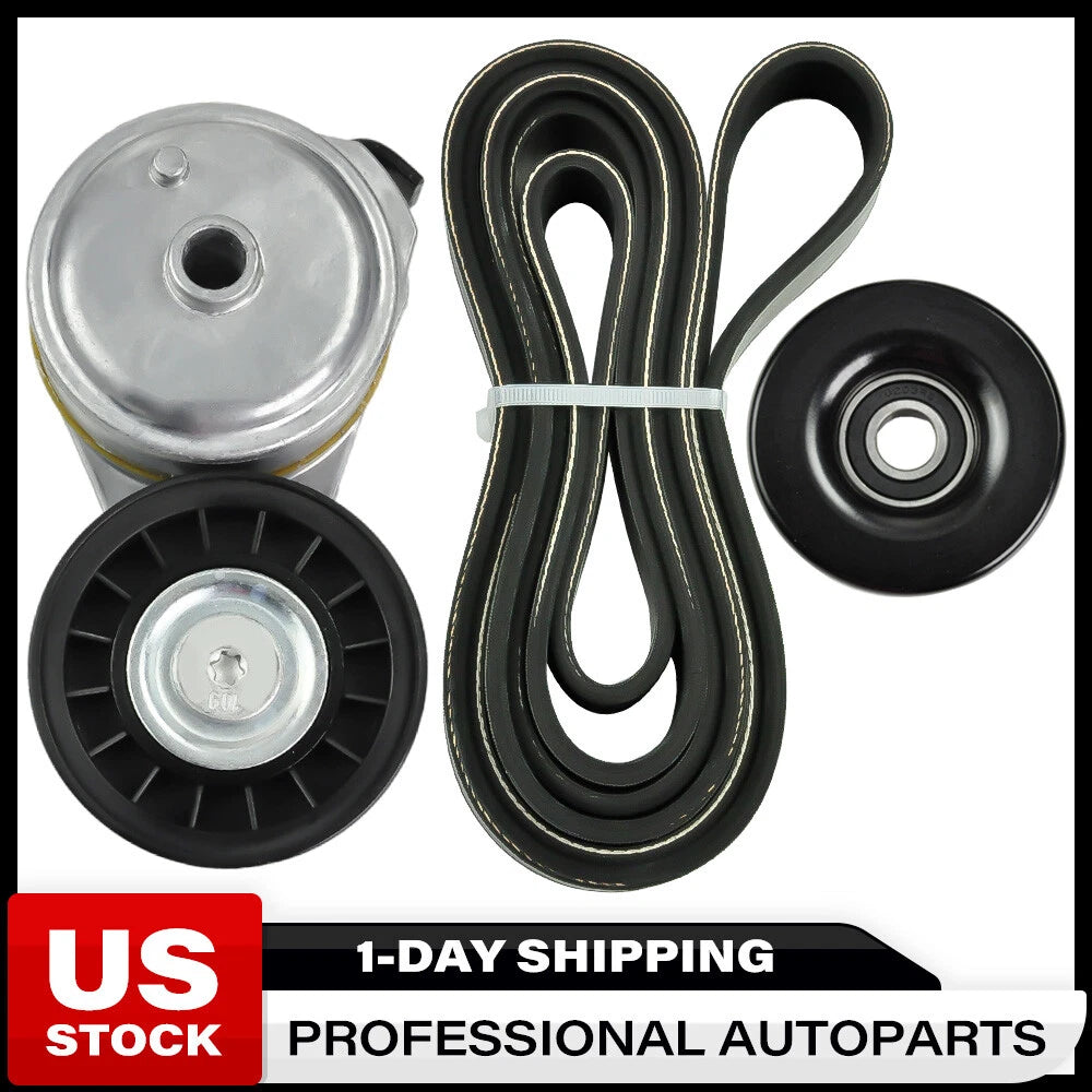 Serpentine Belt Component Kit 6PK2440 for Chevrolet Express Suburban K1500 (1996–2002)