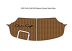 EVA Foam Teak Flooring for Chris Craft 328 Express Cruiser (2001)