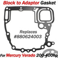 Powerhead Gasket Block to Adaptor for Mercury Verado 200-400hp (2005–2023) 880624003