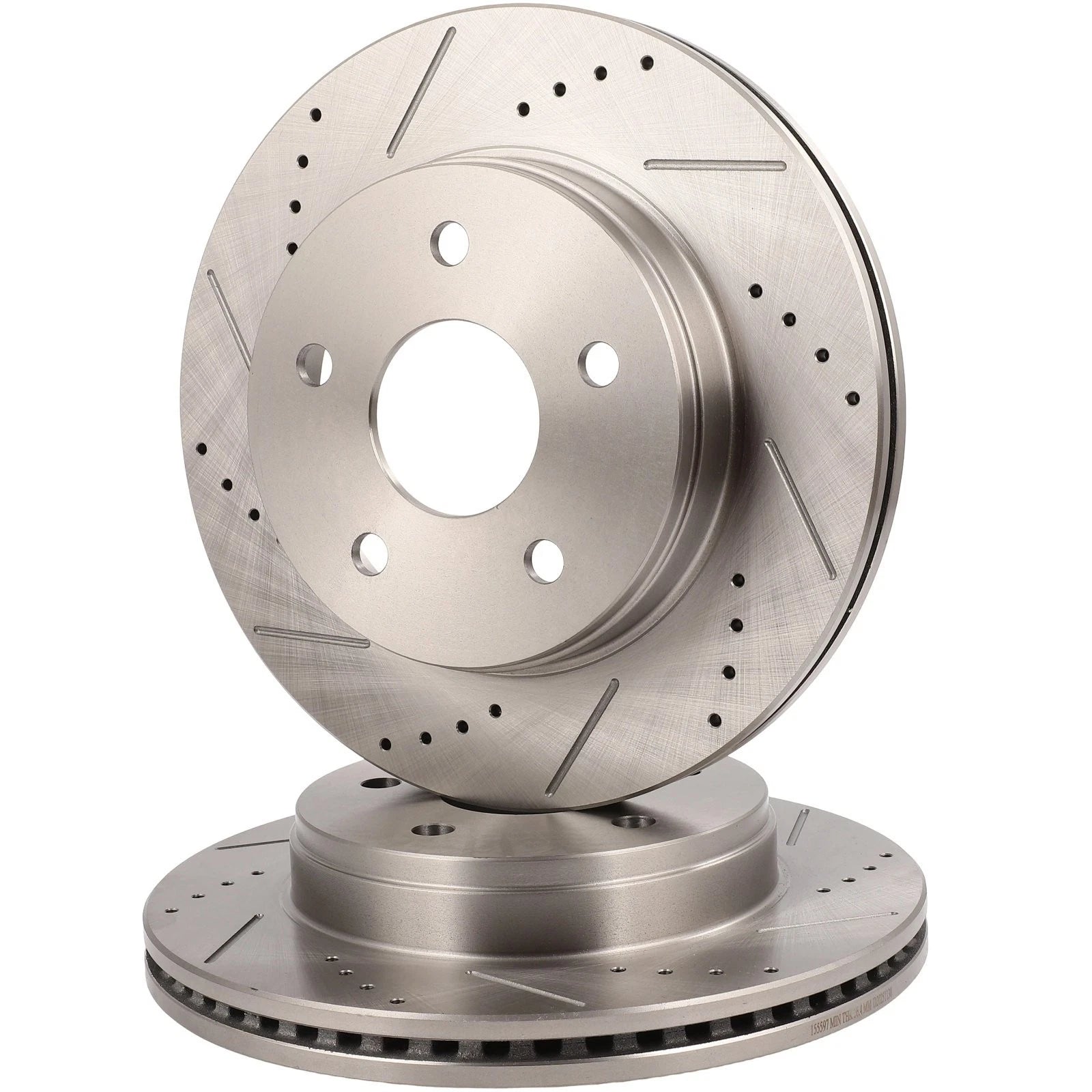 Front Brake Disc Rotors Vented for Chrysler Aspen, Ram 1500 Classic (2019–2023)