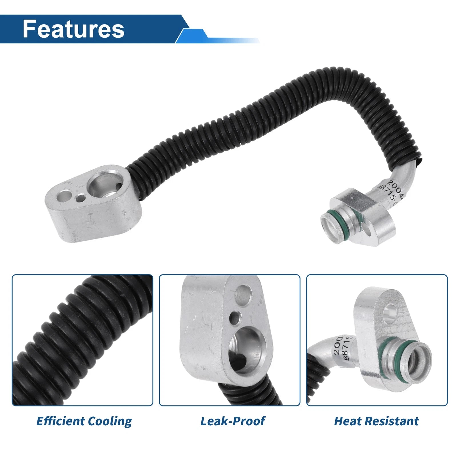 A/C Refrigerant Liquid Hose for Toyota Camry (2006–2009) No. 8871506080