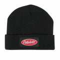 Black Winter Knit Cuff Beanie for Peterbilt Motors Trucks