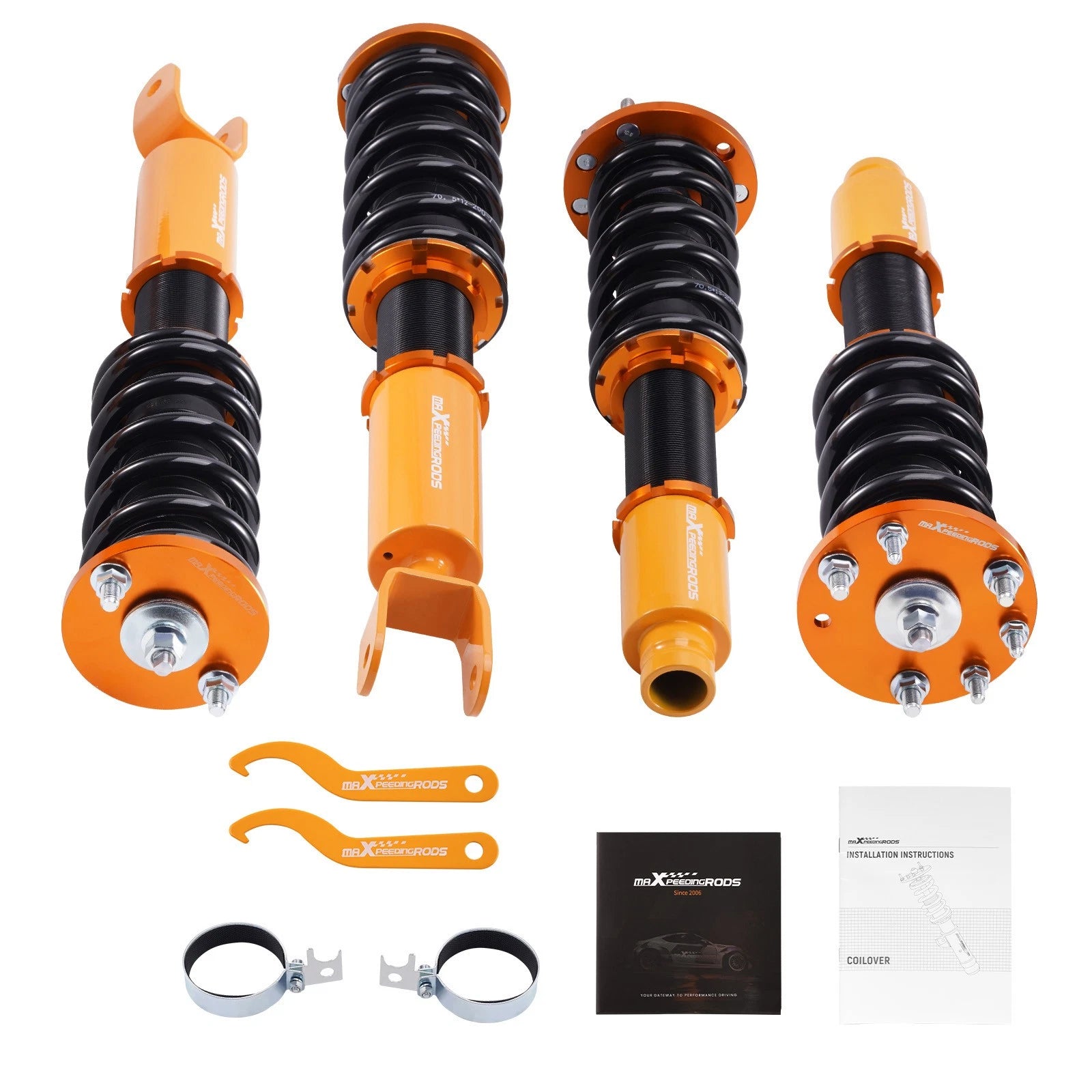 Coilover Adjustable Struts Shocks for Honda Accord (2008–2012)