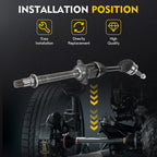 Front Passenger CV Axle Shaft Assembly for Scion tC (2011–2016)